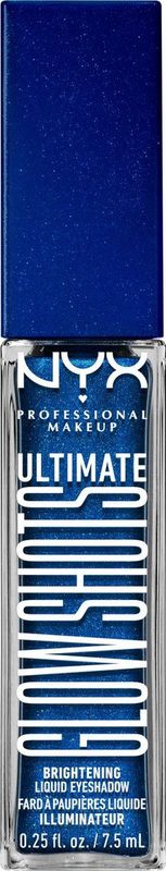 NYX - Ultimate Glow Shots - Vloeibare Oogschaduw - Glanzend - Blueberry Bank