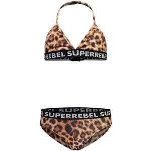 SuperRebel - Isla-triangle-bikini - AO Leopard - Maat 140