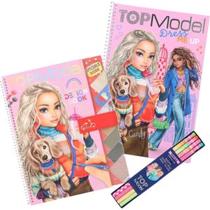 TOPModel Creatief Design Pakket - Top Model - Dress Me Up - Pets - Potloden - Kado - Cadeau