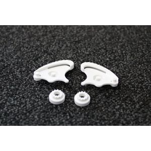 Roof Boxer Helm Oortjes Set Wit