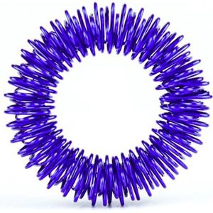 ProductGoods - 5 x Vingermassage Ring Blauw | Accupunctuur | Ontspanning | Welness