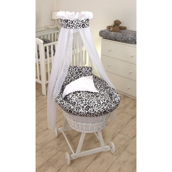 Mamaloes rotan wit baby wiegje - meubels outlet | | beslist.nl