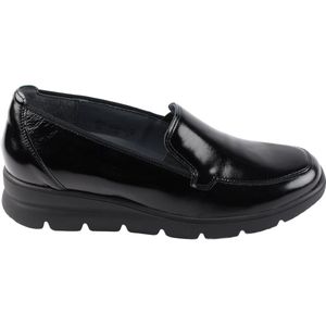 Waldlaufer - H-Bruni 902501 - Instapper - Zwart - Rubberzool