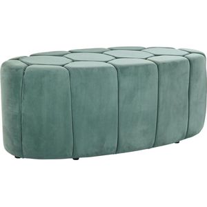 Kruk DKD Home Decor Polyester Groen Hout MDF (122 x 51 x 46,5 cm)