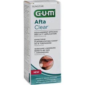 2x GUM AftaClear Mondwater 120 ml