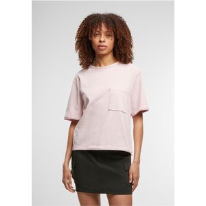 Urban Classics - Dames T-shirt - Jersey - Met Borstzak - Relaxte Pasvorm