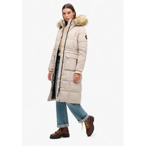 Superdry - Lange Everest pufferjas - Dames - Gewatteerde jassen