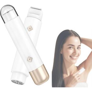 Waterdicht 2-in-1 Scheerapparaat voor Dames - Intieme Scheeroplossing voor Gezicht, Benen, Armen en Bikinizone