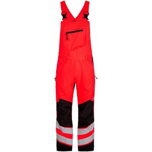 Engel Safety Amerikaanse overall met 2-weg stretch 3548-314 - Hi-vis Red / Black - 62