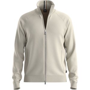 BOSS - H-IDINO - Gebreid Jack - Regular Fit - Effen - Opstaande Kraag