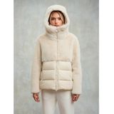 Blauer, Dames, Jassen, Grijs, Maat: S Leer,