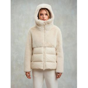 Blauer, Dames, Jassen, Grijs, Maat: S Leer,