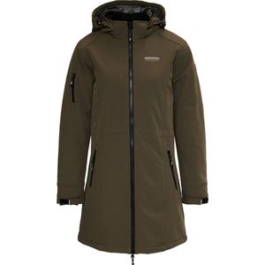 Nordberg - GITTE - Lange Winterjas - Legergroen - Dames