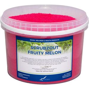 Scrubzout Fruity Melon 5 KG - Hydraterende Lichaamsscrub