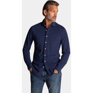 NZA - Blauw - Overhemd - Katoen - Regular Fit