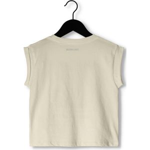 Zadig & Voltaire X15380 Tops & T-shirts Meisjes - Shirt - Ecru - Maat 104