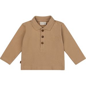 Frogs and Dogs - Piqué Polo LS | Natural - Katoen - Maat 68