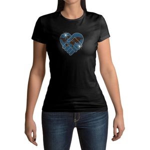 World Peace T-shirt - Dames - Maat L - Zwart