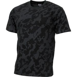 MFH - US T-shirt  -  ""Streetstyle""  -  Night camouflage  -  145 g/m² - MAAT XXL