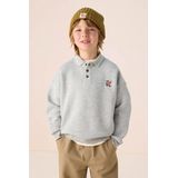 Sissy-Boy - Lichtgrijze Sweater - Artwork