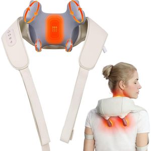 Lexium Nekmassage apparaat - Nekmassage - Massagekussen - Nek massage - Nekmassage kussen - Massage apparaat - Nek en Schouder Massage Apparaat