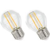 Spectrum - LED Lamp - Neutraal Wit - E27 - 1W - 230V - 110 Lumen - 2 Stuks