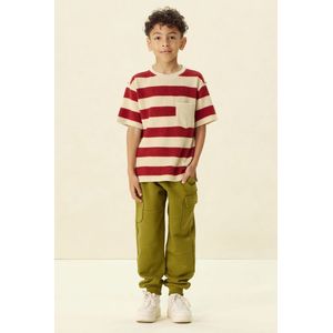 Sissy-Boy - Donkergroene sweatpants met opgestikte zakken