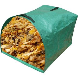 272L tuinzak, tuinafvalzak, bladzak groot, tuinafvalzakken, afvalzak tuin, groot, stevig en opvouwbaar - geschikt voor gras, bladeren, schrobs, en tuinafval.