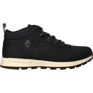 Timberland SPRINT BASIC MID LACE UP SNEAKER Heren Sneakers - BLACK NUBUCK W BLACK