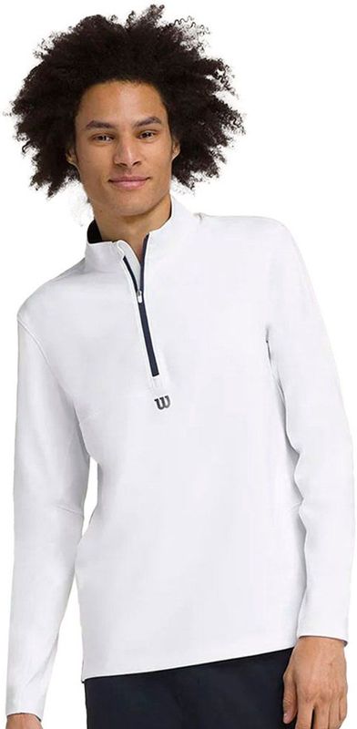 Wilson Elevete Performance Sweatshirt Met Halve Rits