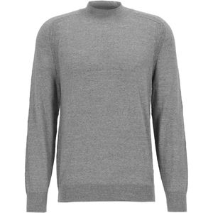 OLYMP - Modern Fit - Turtleneck Trui - Zilvergrijs Melange