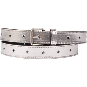 Legend Dames - Leren Riem - Zilver - 85 cm