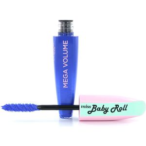 L'Oréal - Mega Volume Miss Baby Roll - Mascara - Indigo - Rollerborsteltje