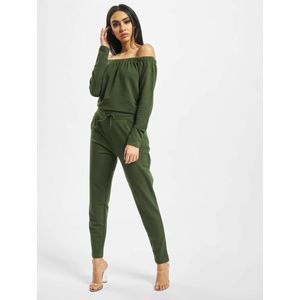 DEF - Overall Jumpsuit - XS - Olijfgroen