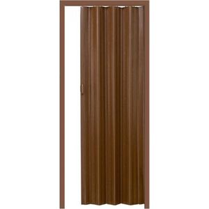 tectake® - vouwdeur - Vouwdeuren Harmonicadeur Vouwwand - kleur teak - 401506