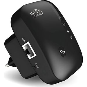 Wifi Versterker - Wifi Repeater - Zwart - 300Mbps