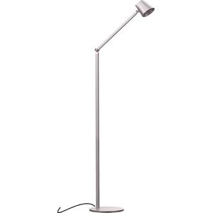 Vloerlamp Triëste Zilver 5Watt incl. 3 Step-Dimmer