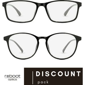Reboot Optics® Computerbril | Blauw Licht Bril | Beeldschermbril - Heren - Dames - UV400