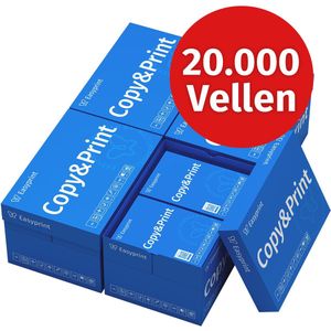 Easyprint Printerpapier kopieerpapier 20000 vellen 40 x 500 A4 premium wit PEFC-gecertificeerd