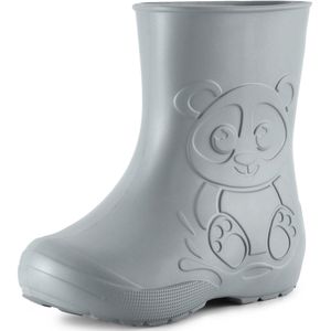 Ladeheid LA-CA-Panda Kinder Regenlaarzen - Rubber - Licht - EVA - Grijs - 22/23