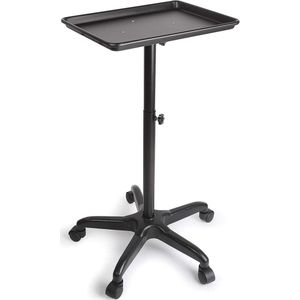 Verstelbare Kapperswagen voor Kappers, Spa's en Salons - Zwart Rolrek (70-110 cm)