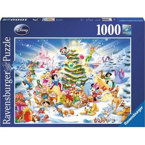 Kerst met Disney (1000 stukjes) - Ravensburger Puzzel