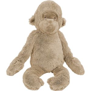 Happy Horse Gorilla Gayo Knuffel 45cm - Bruin - Baby knuffel