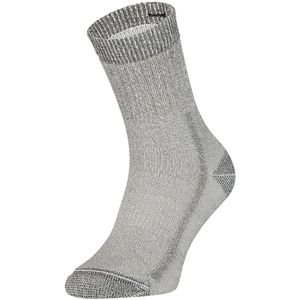 2-Pack Merino Wollen Wandelsokken Met Badstof Voering S7 - Unisex - Grijs - Maat 35-38