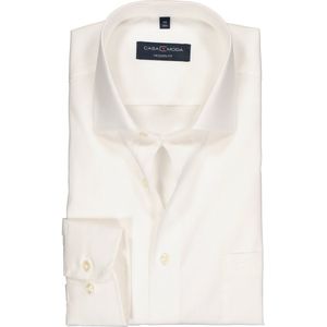 Casa Moda - Overhemd - Wit - Katoen - Normale Fit