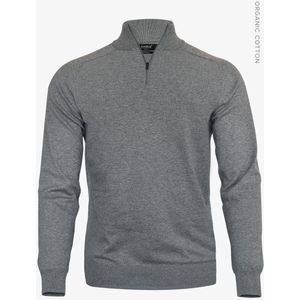 Nimbus Brighton trui, licht truitje met halve col en 1/4 rits | Maat S