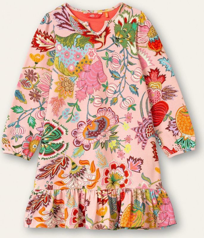 Oilily - Dreamy jersey nightgown - Roze - 92/2T
