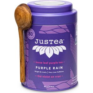 Justea |Purple Rain|Paarse thee |Losse thee Unieke theeblend|Theekado
