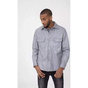 Frilivin - Tussenjas - Grijs - Skyleder - Voorzakken met knopen