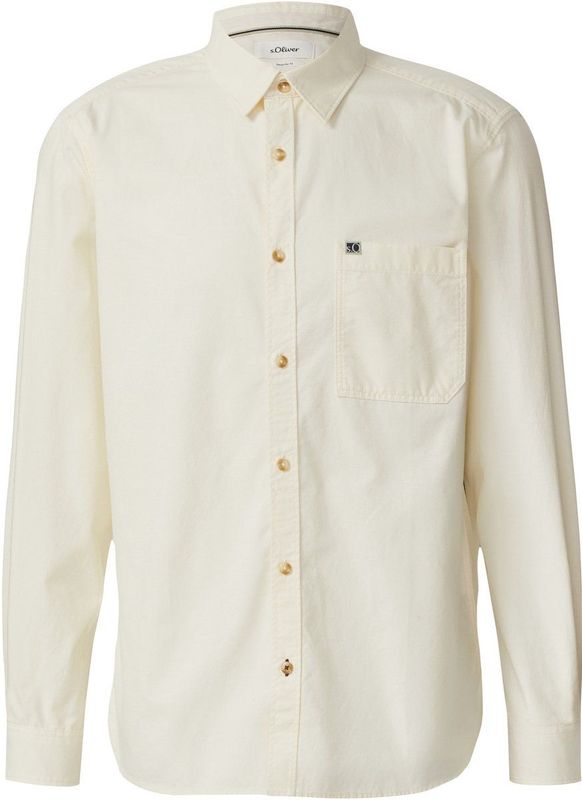 s.Oliver - Hemd - Luchtig Twill - Regular Fit
